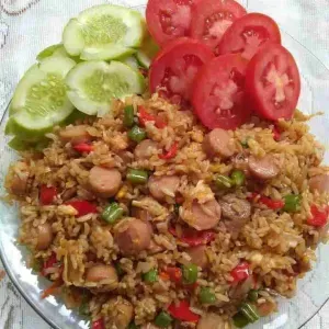 Nasi Goreng Sosis