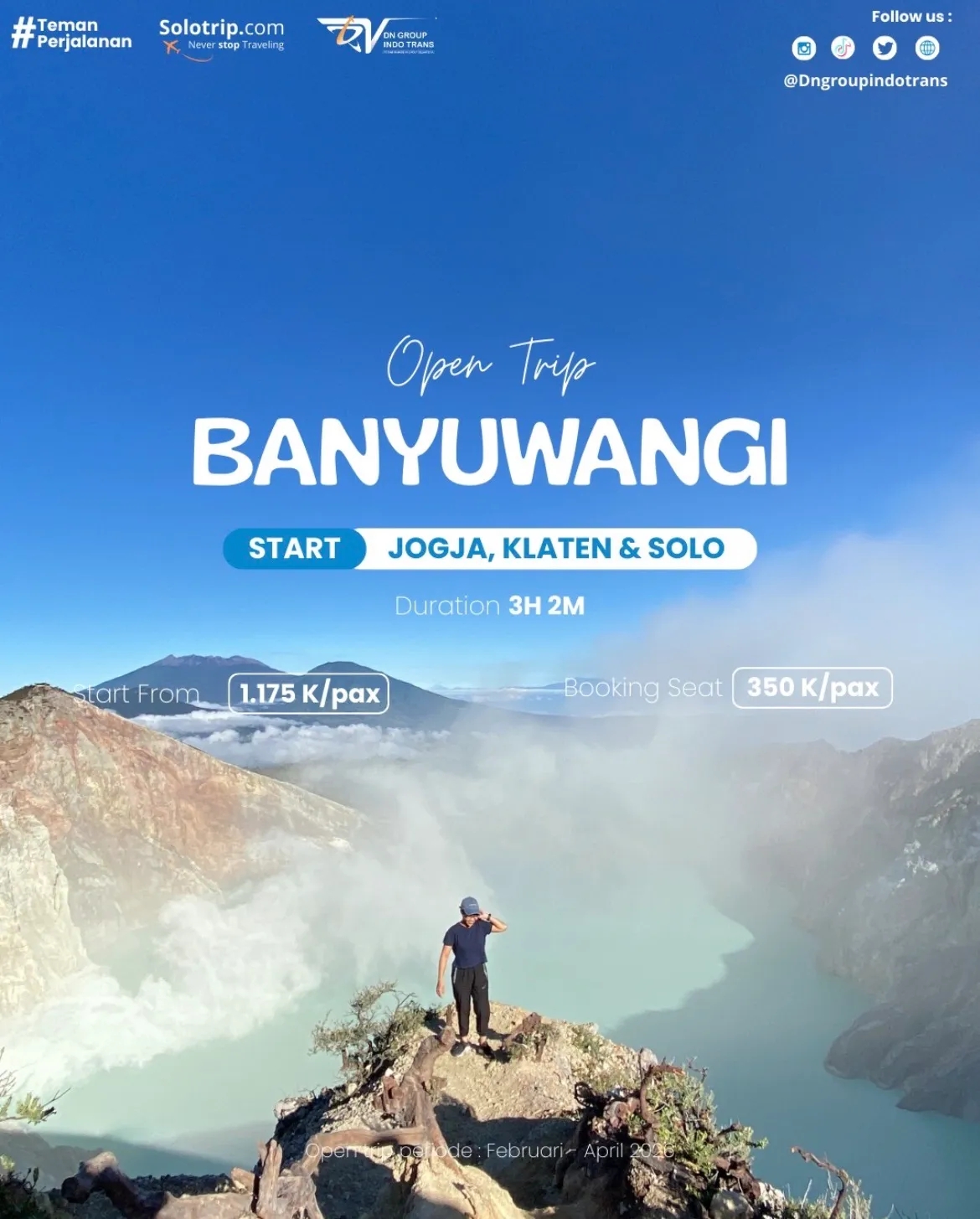 Open Trip Kawah Ijen