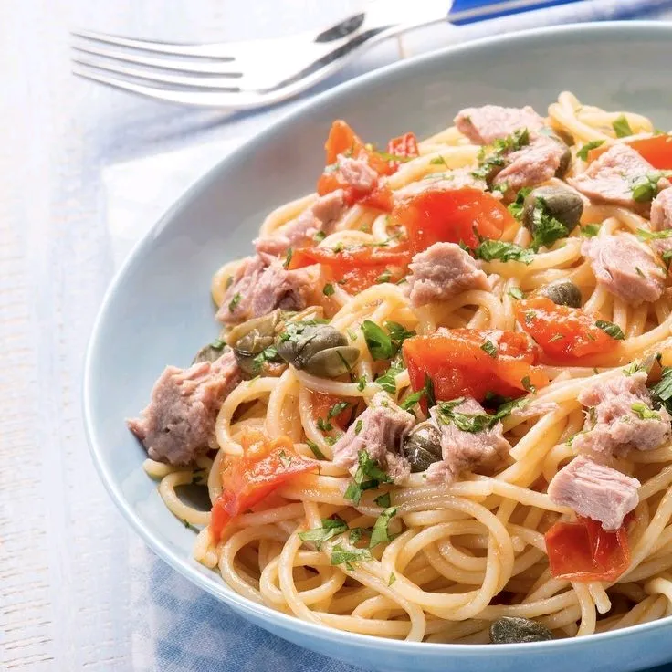 spaghetti dabu-dabu tuna