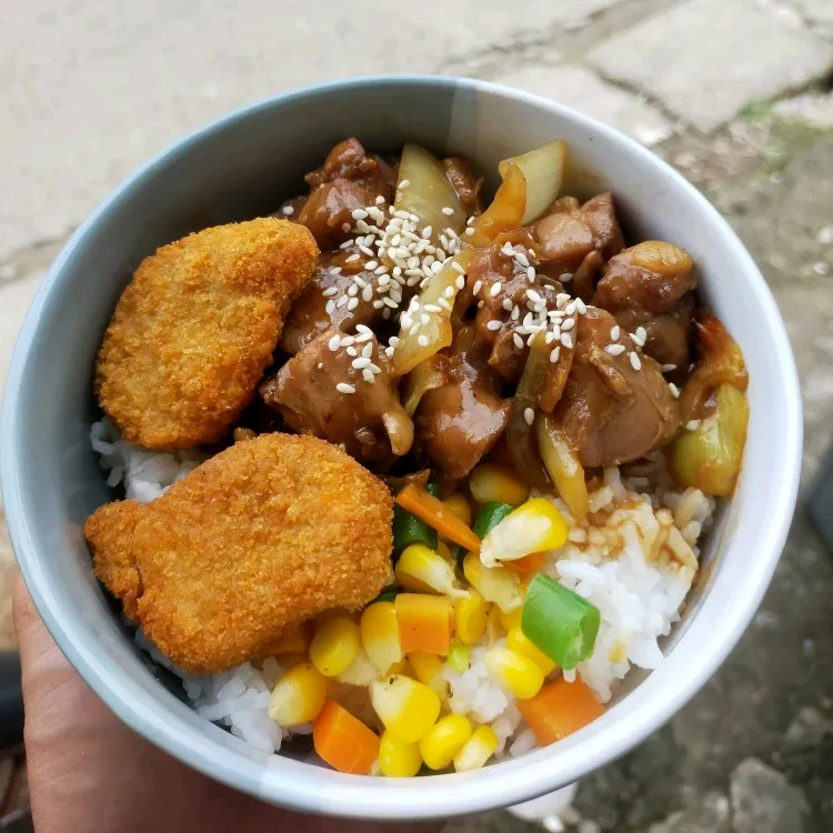 Nasi Ayam Teriyaki