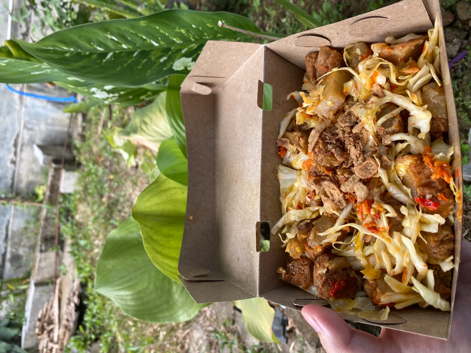 Tahu kocek Porsi Besar