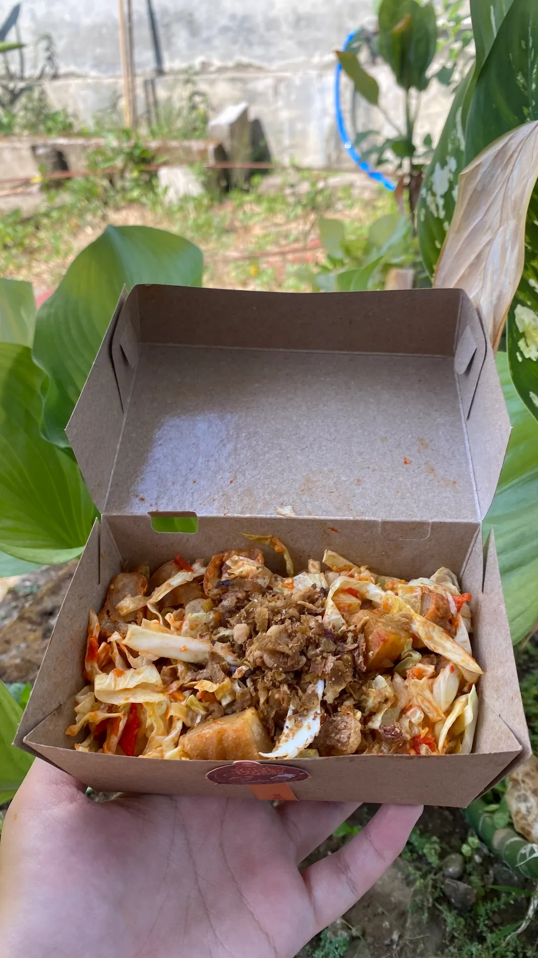 Tahu kocek Porsi Kecil